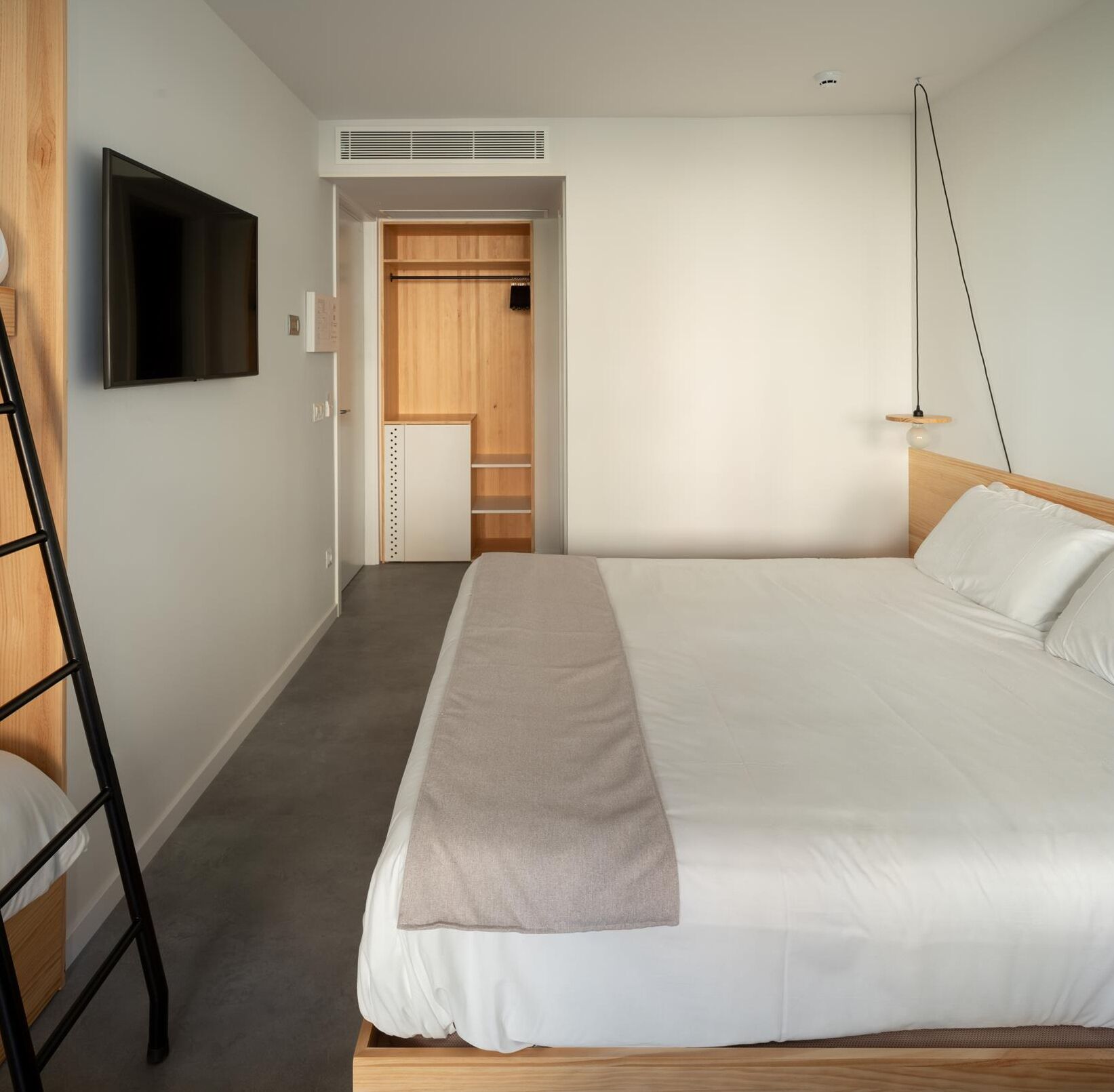 family double or twin room, city view | premium bedding, down duvets, memory-foam beds, in-room safe