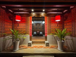 Entrada de la propiedad