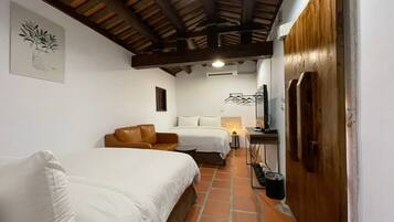 Cause | Premium bedding, pillowtop beds, desk, laptop workspace