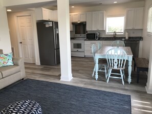 Fridge, microwave, oven, stovetop - Newly remodeled &100 steps to the beach access.  Very clean and close to beach. (Emerald Isle)