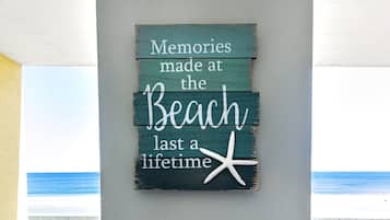 Vue sur la plage/lâocĂ©an