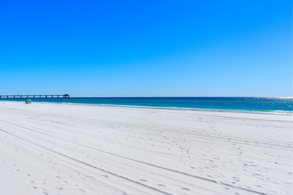 Sur la plage