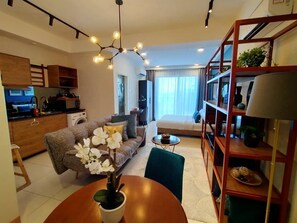 Condo | Living area - Deluxe Studio at Timurbay with Seaview (Kuantan)