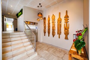 Entrada de la propiedad