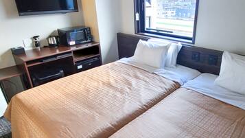 Free WiFi, bed sheets