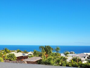 Vista a la playa o el mar