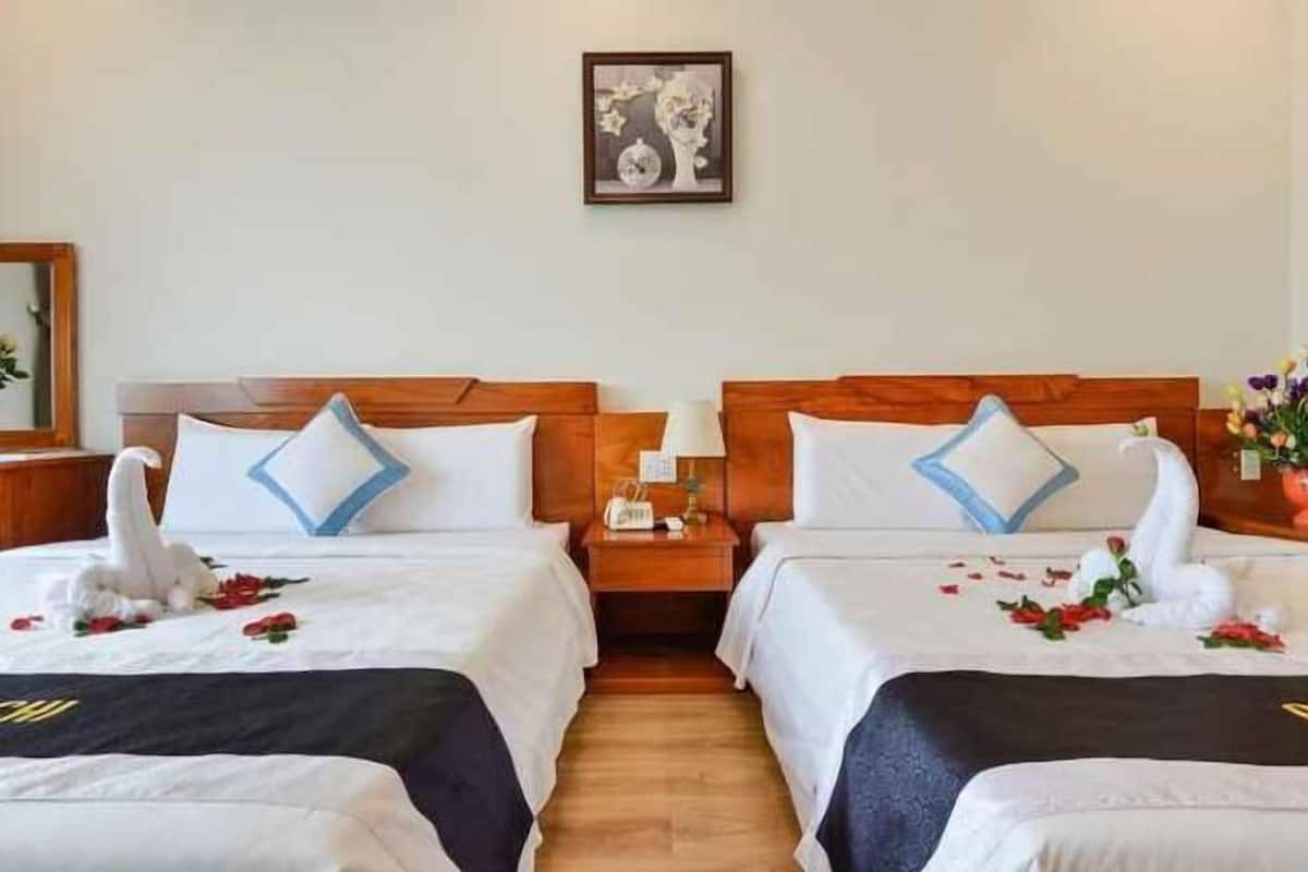 Premium bedding, memory foam beds, minibar, individually furnished