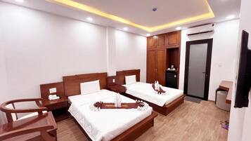 Premium bedding, memory-foam beds, minibar, individually furnished