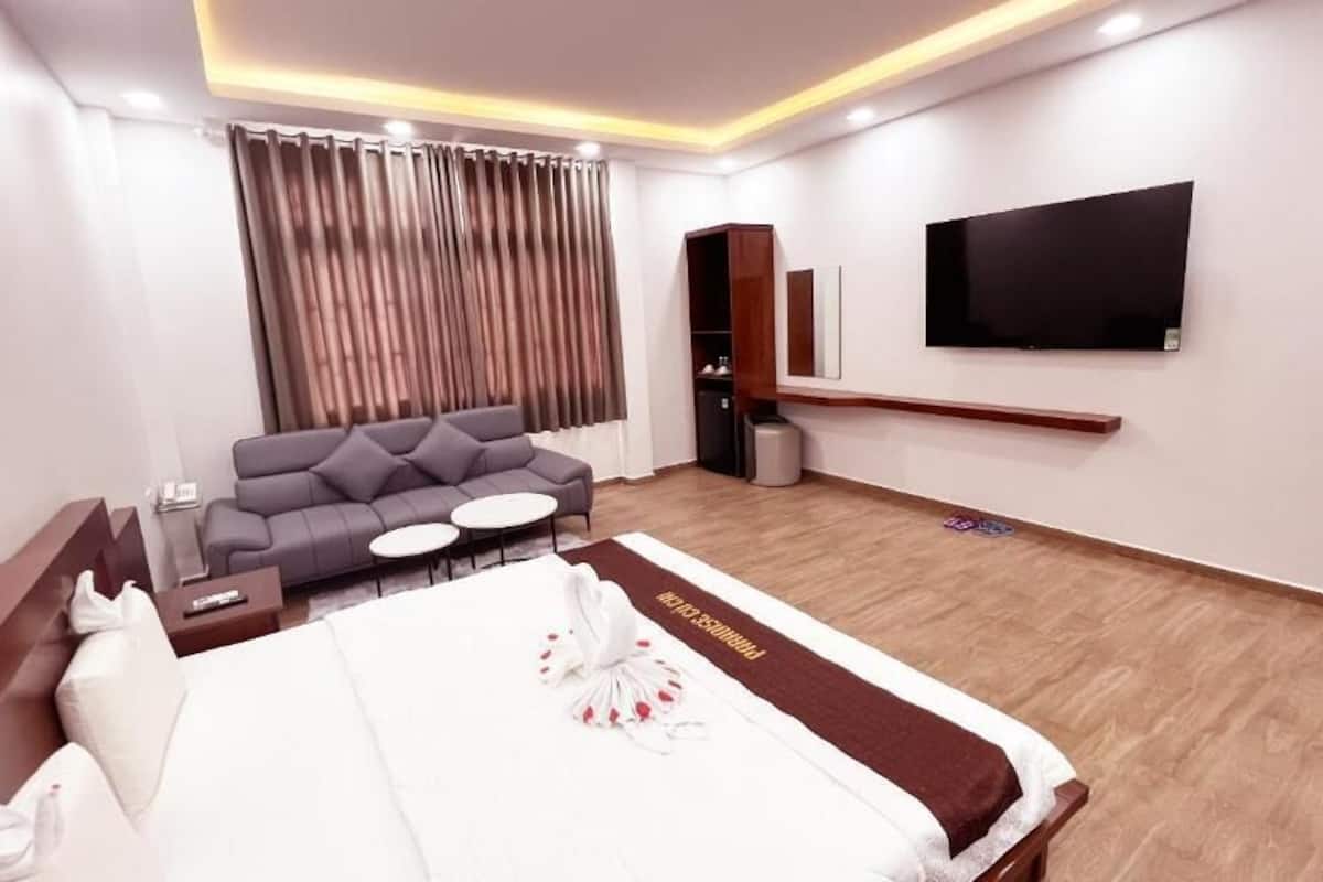 Ropa de cama de alta calidad, colchones con efecto memoria y minibar