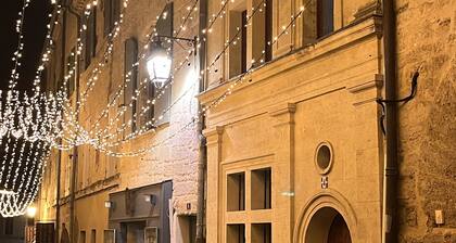 'The Fenestrelle' appt in superb stone house in centre Uzès