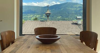 Ferienhaus mit Bergpanoramablick mit 1 Schlafzimmer