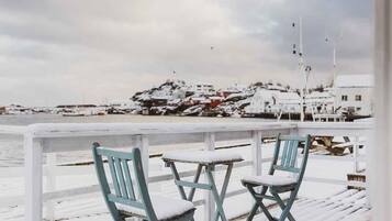 Superior-Apartment, 2Â Schlafzimmer, Meerseite | Terrasse/Patio