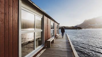 Superior Cottage, 1 Bedroom, Oceanfront | Terrace/patio