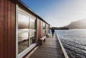 Superior Cottage, 1 Bedroom, Oceanfront | Terrace/patio