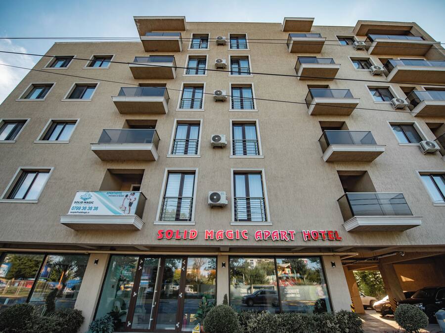 Fassade der Unterkunft