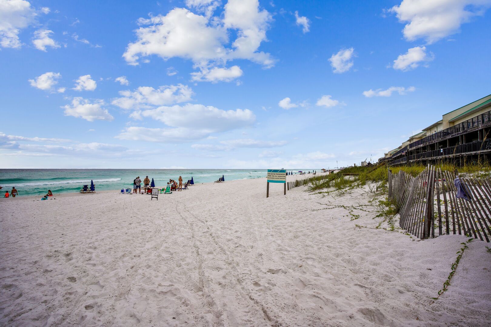 Beach nearby