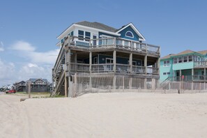 Exterior - 7048- Tide Song, | Oceanfront | Rodanthe | Sleeps 10 (Rodanthe)