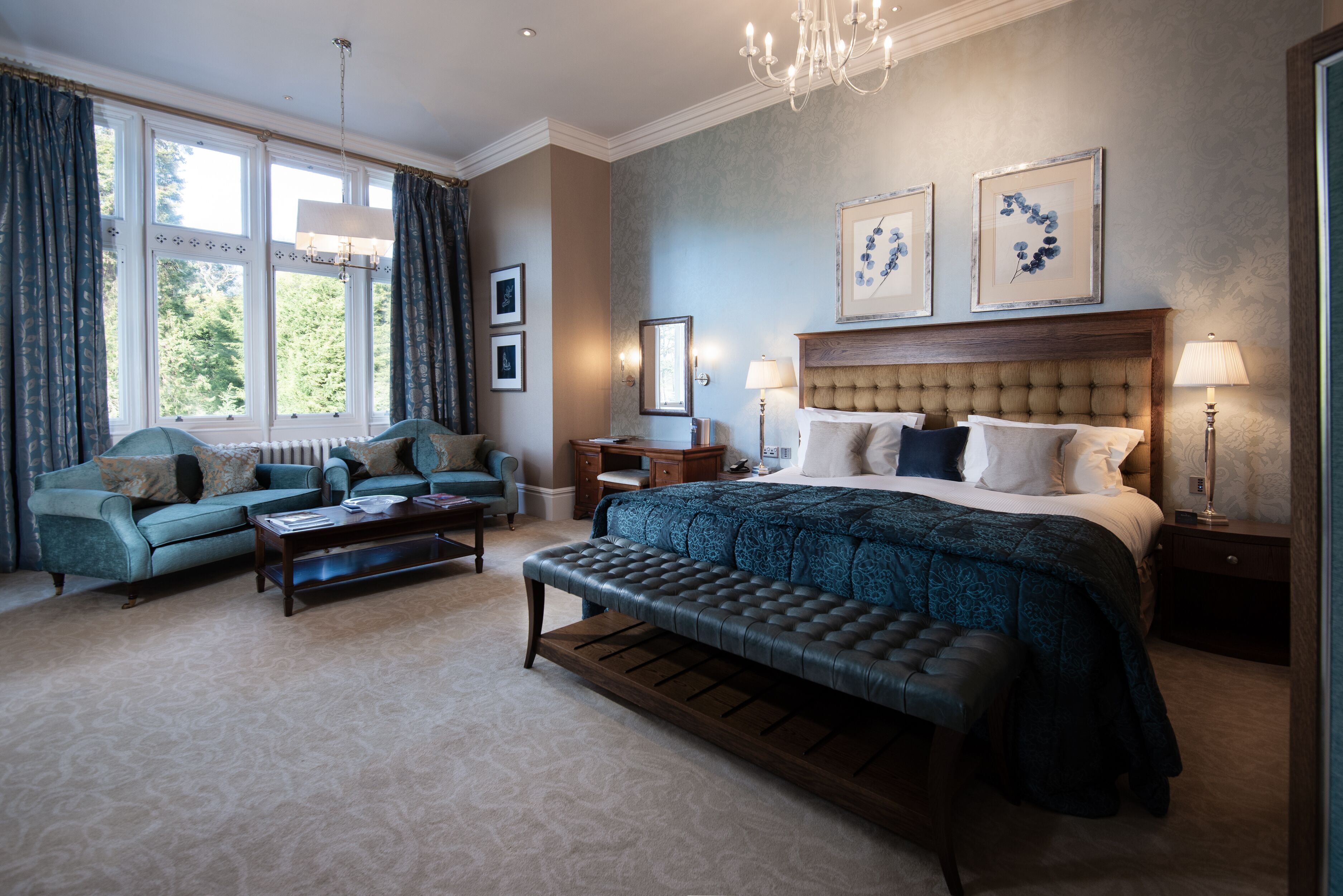 Old Hall Superior | Egyptian cotton sheets, premium bedding, in-room safe