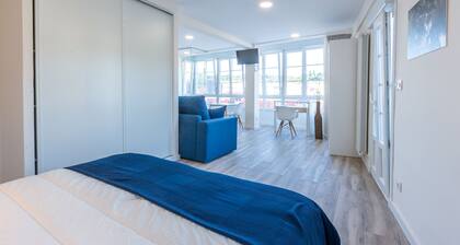 MIRADOR DE LA MURALLA-BETANZOS-GALICIA(Apartamento Panorámico con balcón)