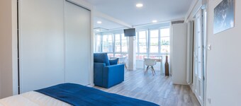 MIRADOR DE LA MURALLA-BETANZOS-GALICIA(Apartamento Panorámico con balcón)