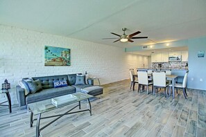 Flat-screen TV, offices