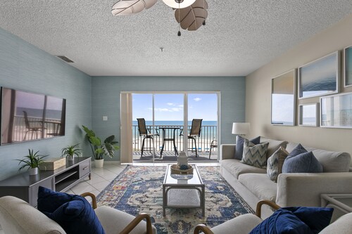 REMODELED, immaculately designed, BEACHFRONT condo with gorgeous water views