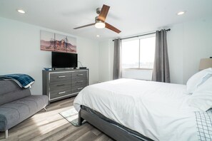3 chambres, fer et planche à repasser, Wi-Fi gratuit