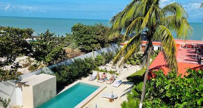 VIDA Chelem-VISTA has amazing views from every room and the rooftop pergola