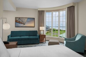 Studio Suite, 1 King Bed, Harbor View, Corner | Ropa de cama de alta calidad, caja fuerte, wifi gratis y ropa de cama