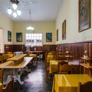 Free daily self-service breakfast 