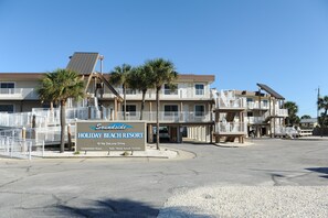 Façade de l’hébergement
