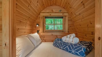 Cabana estàndard | 1 dormitori, decoració individual, mobiliari individual i wifi gratuïta