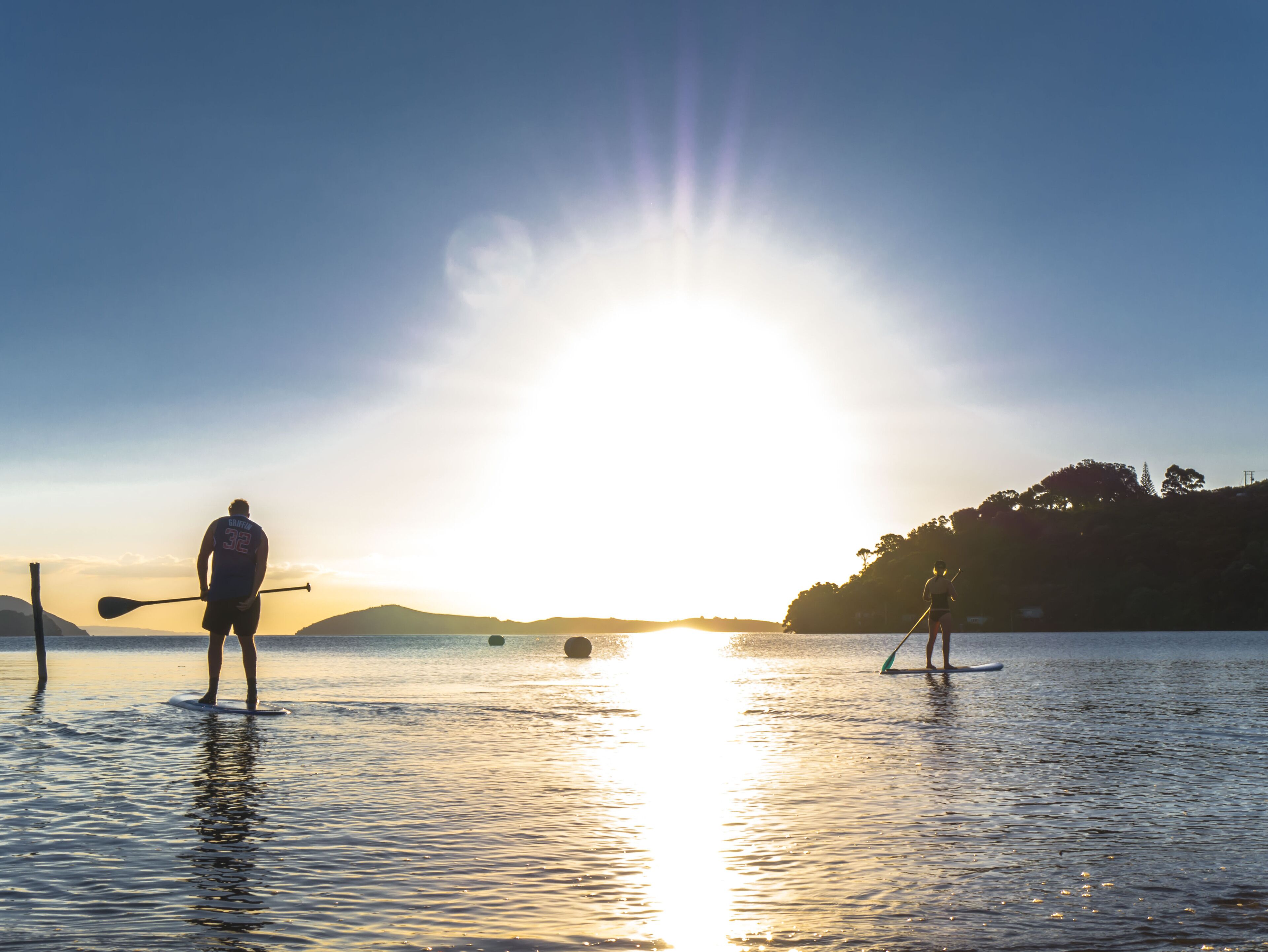 Accommodatie ligt op het strand, wit zand