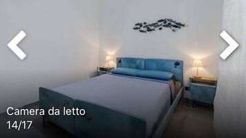 1 Schlafzimmer, Reisekinderbett, kostenloses WLAN, BettwÀsche