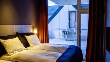 Departamento estándar | Edredón, cortinas blackout y insonorización