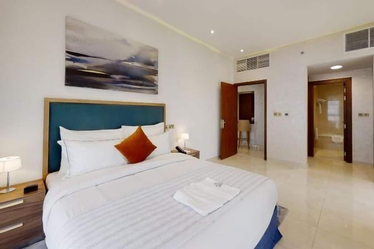 1 chambre, surmatelas, coffres-forts dans les chambres
