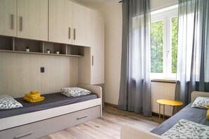 2 Schlafzimmer, kostenloses WLAN, Bettwäsche