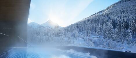 Bain à remous extérieur
