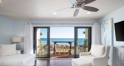 Beachfront Seacrest Beach Condo on 30a! Balcony Beach Views! Near Alys Beach.