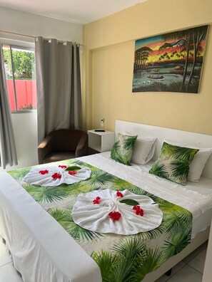 Habitación estándar con 1 cama matrimonial o 2 individuales | Wifi gratis 