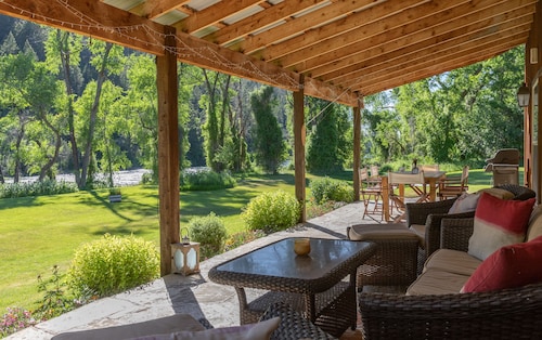 300 Feet River Frontage on South Fork of the Snake River, 1 hour to Jackson Hole