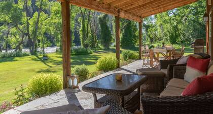 300 Feet River Frontage on South Fork of the Snake River, 1 hour to Jackson Hole
