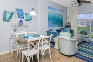 Dining - Gulf View ~ Balcony  ~ Community Pool (Miramar Beach)