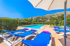 Pool - PAPALAYA. Welcoming villa very close to Pto. Pollensa (Puerto Pollensa)