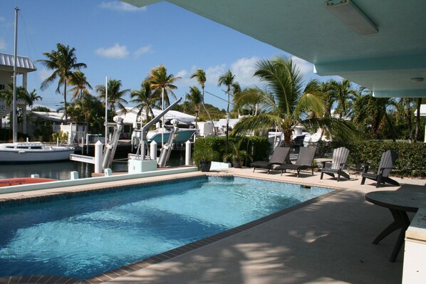 Außenpool, beheizter Pool