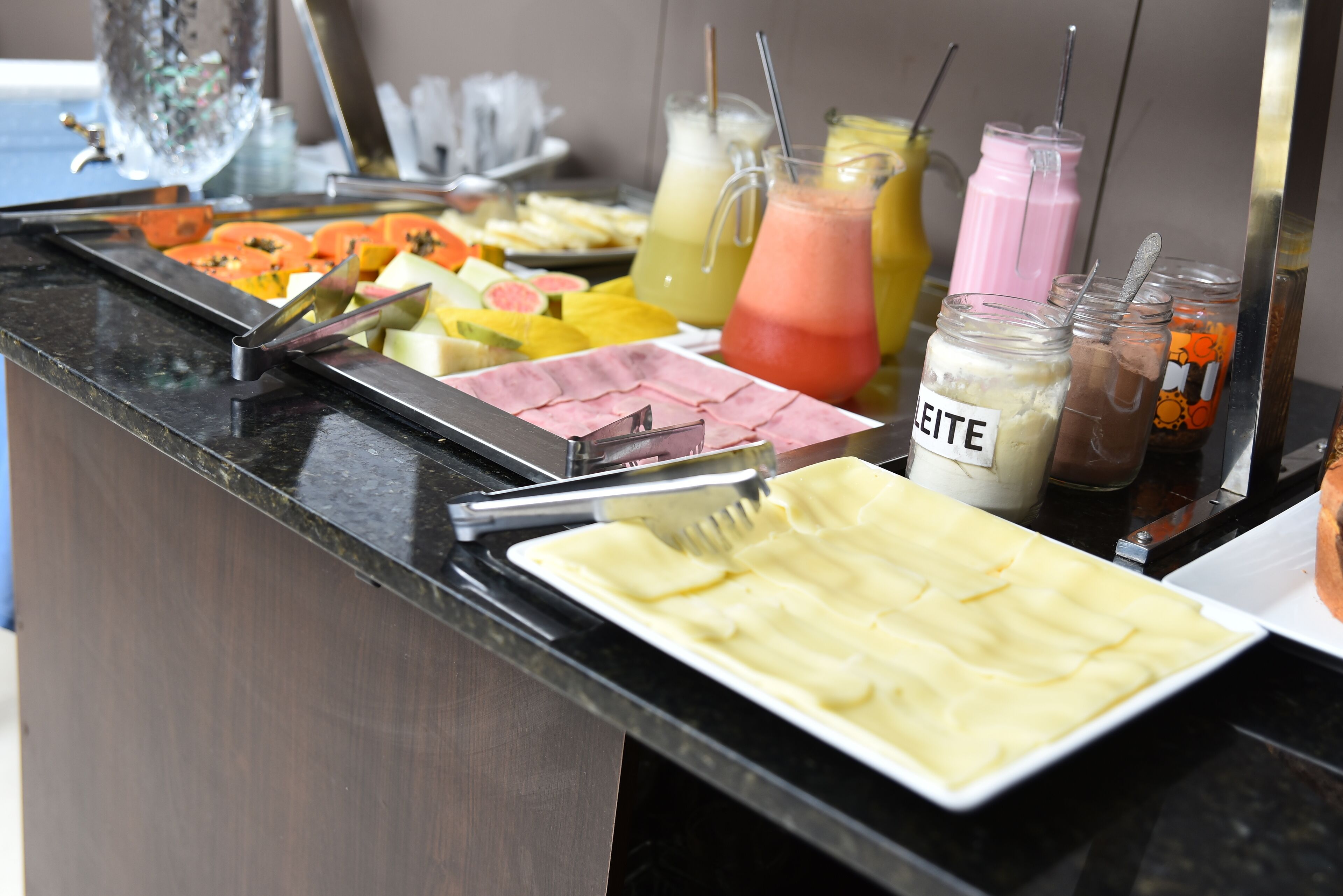 free daily self-service breakfast