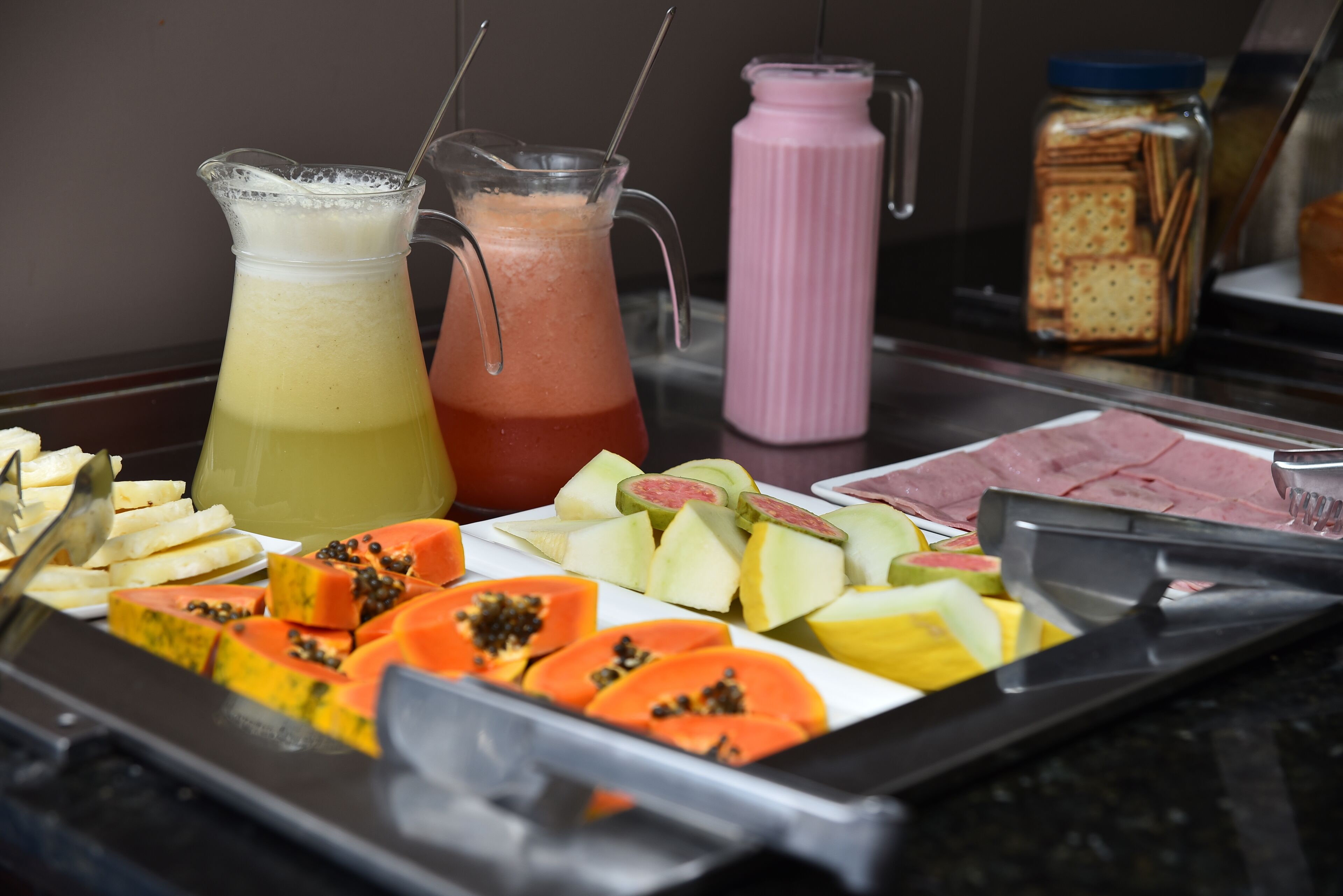 free daily self-service breakfast