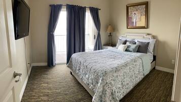 2 bedrooms, free WiFi, bed sheets, wheelchair access
