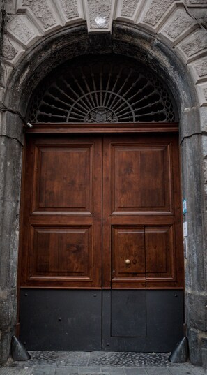 Entrada de la propiedad