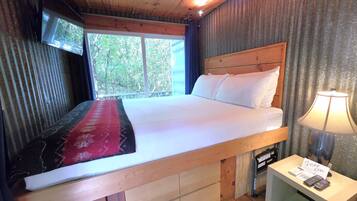 1 slaapkamer, een bureau, gratis wifi, beddengoed